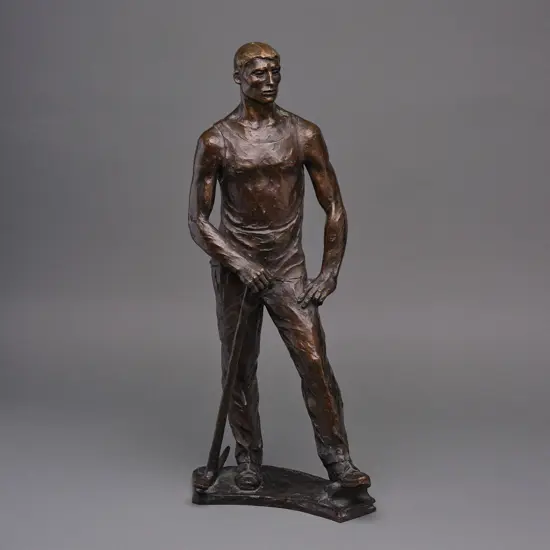 László Cs. Kovács (1929-2001) 'Railway Track Worker', 1960